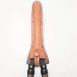 Japanese leather case for Nishigaki two-handed hedge shears
