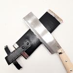Heavy-duty bamboo or wood splitting axe (Koshi Nata) made from Yasuki AOGAMI steel