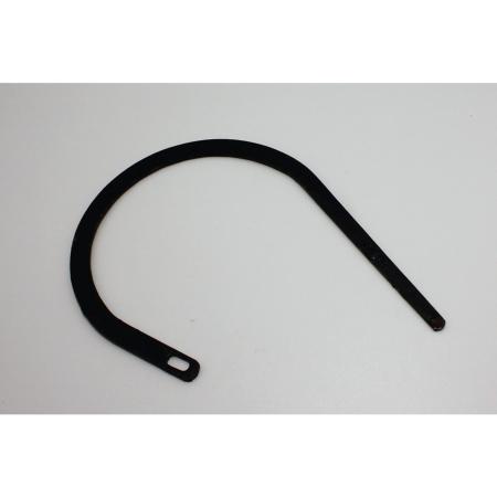 Curve needle for traditional japanese palm rope