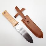 Mini stainless steel Hori Hori knife, KEN KATABAMI brand.