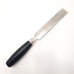 Coarse #200 diamond rhombic file for quick sharpening of saws and cut-off wheels.