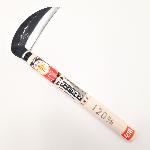 Small carbon steel japanese sickle for LEFT-HANDED USERS