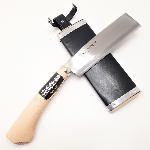 Heavy-duty bamboo or wood splitting axe (Koshi Nata) made from Yasuki AOGAMI steel