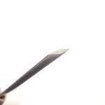 Coarse #200 diamond rhombic file for quick sharpening of saws and cut-off wheels.