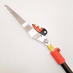 Combined Saw and pruning shears on telescopic pole, 1.90-3.30 m, model N-129, Nishigaki brand