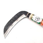 Kama, authentic Japanese sickle, heavy double-bevel model for wood, ABE brand