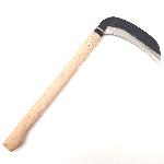 Kama, authentic Japanese sickle, heavy double-bevel model for wood, ABE brand