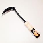 Nejiri Kama Japanese weeding sickle for right hand, brand Hiyokko
