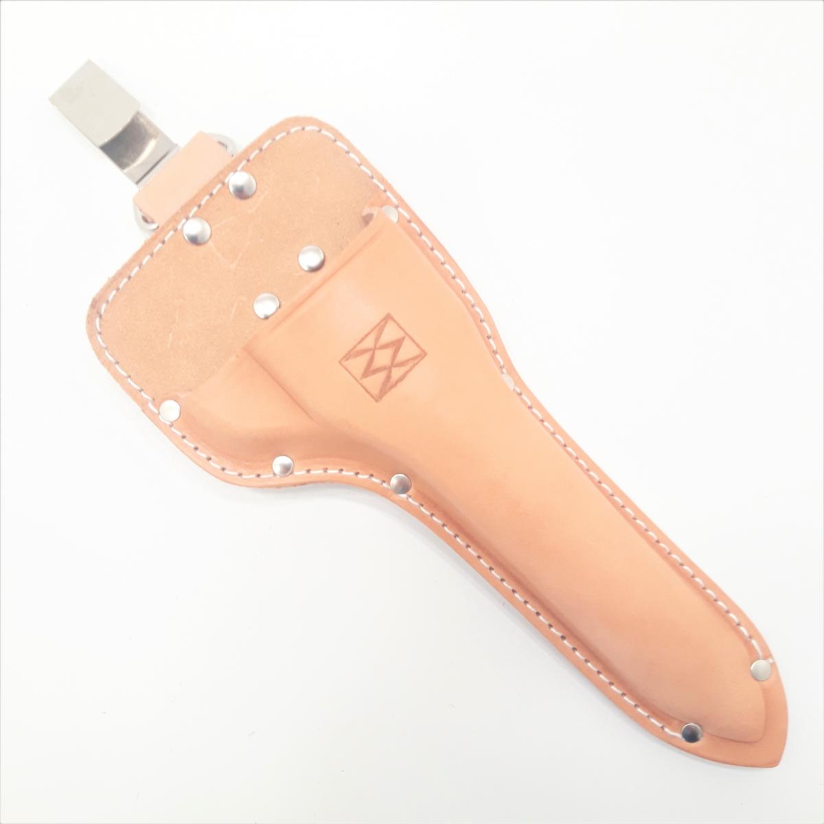 Japanese leather sheath for Masamune one-handed shears